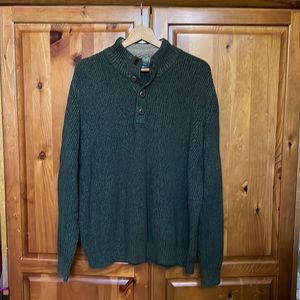 Bass Green Pullover Sweater